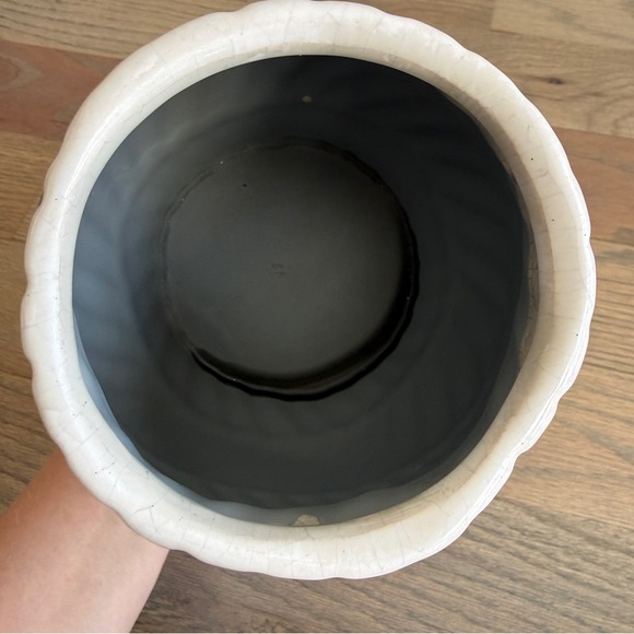 Pier 1 Rare Rustic Ceramic Flower Pot Vase - Picture 5 of 9